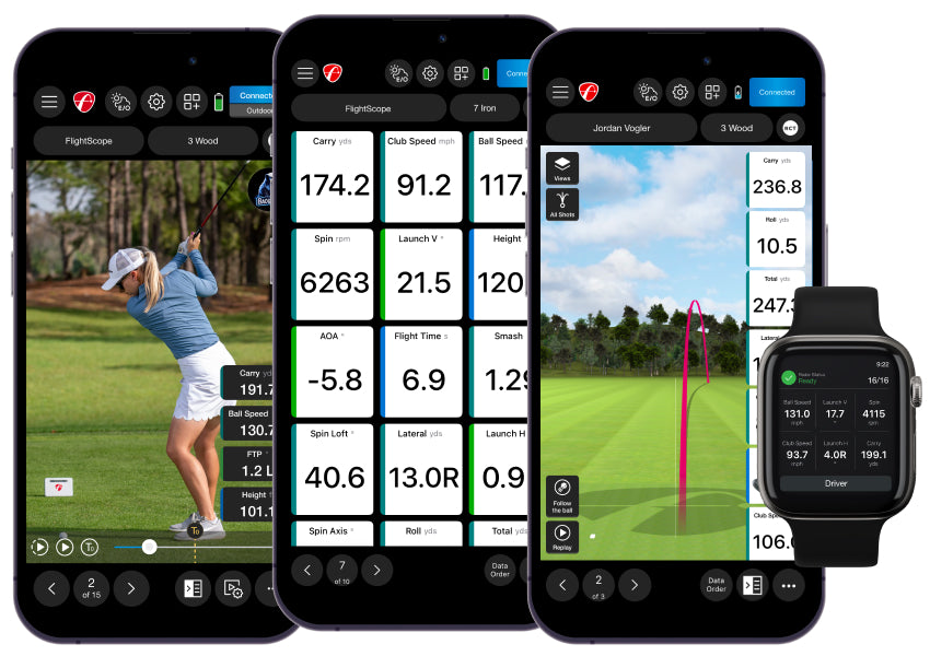 FlightScope Mevo - Portable Golf Launch Monitors and Simulators ...